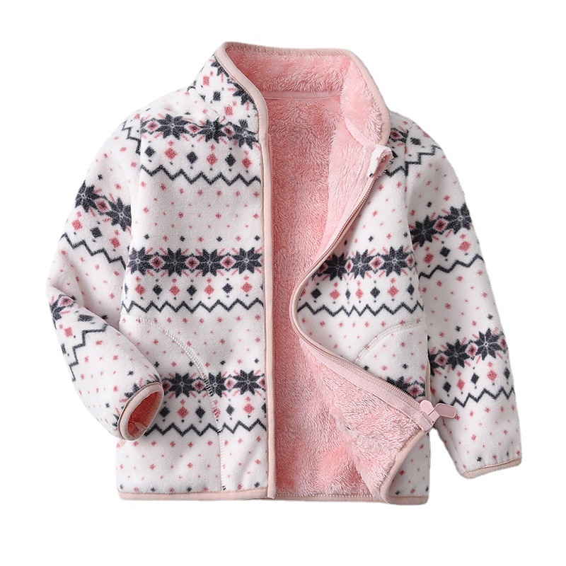 Girls' 3D Kids Winter Jacket Color Block Ugly Coat Long Sleeve Fall Winter Adorable Kids 3-10 Years Vacation Regular Fit