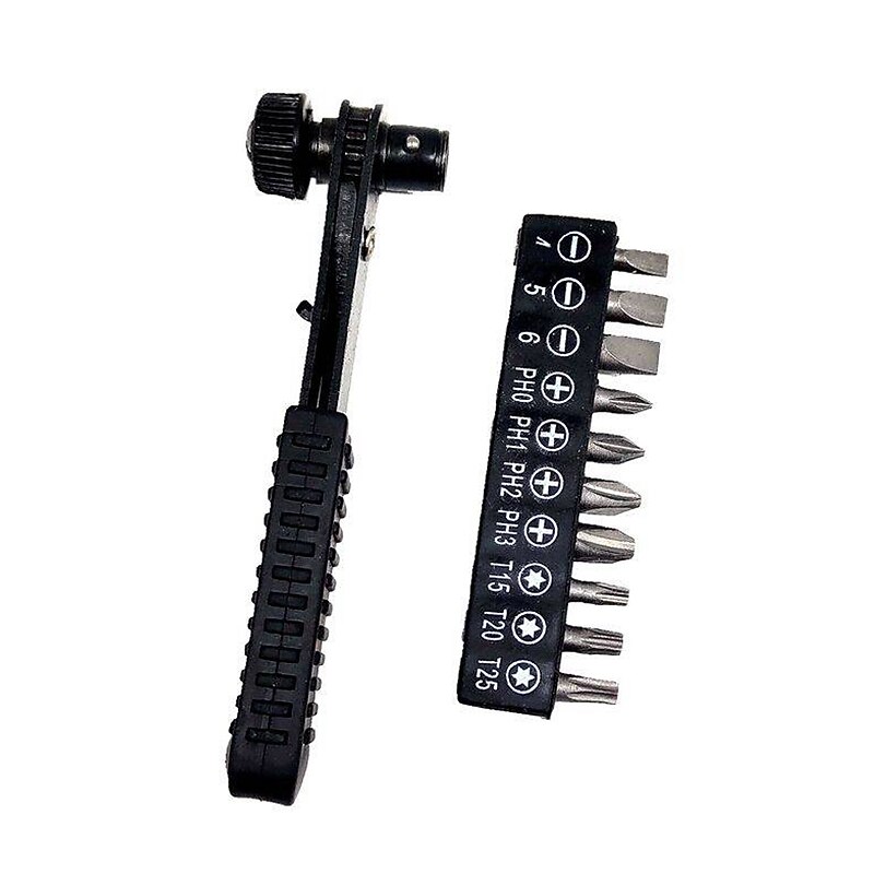 Fast Change Connector 90 Degrees Ratchet Screwdriver Wrench Socket Wrench Handle Screw Screwdriver Head Ancillary Tool2