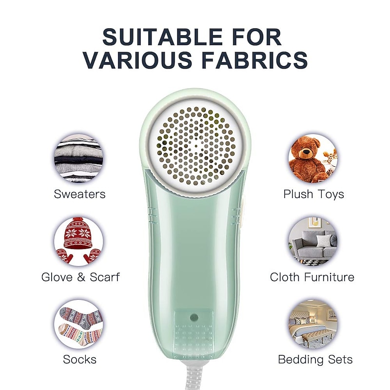 Lint Remover Fabric Shaver For Clothing Fluff Pellet Trimmer Machine Portable Charge Remover Eliminator Clothes Shaver Fuzz Remover3