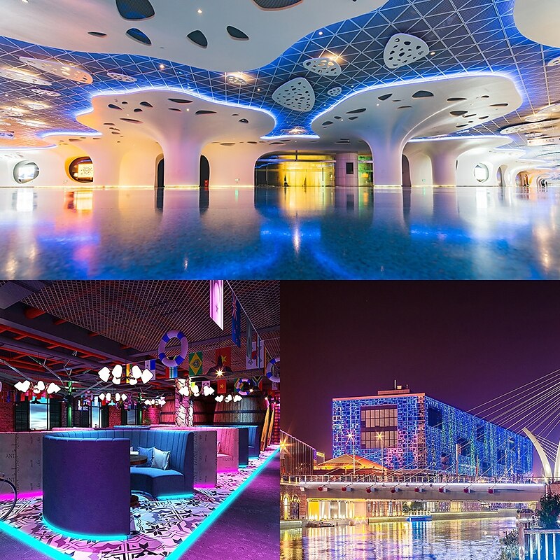 5m LED Strip Lights Bluetooth APP RGB SMD 2835 IP20 Luces Flexible Lamp Tape Ribbon Diode DC12V Home Party Decoration4