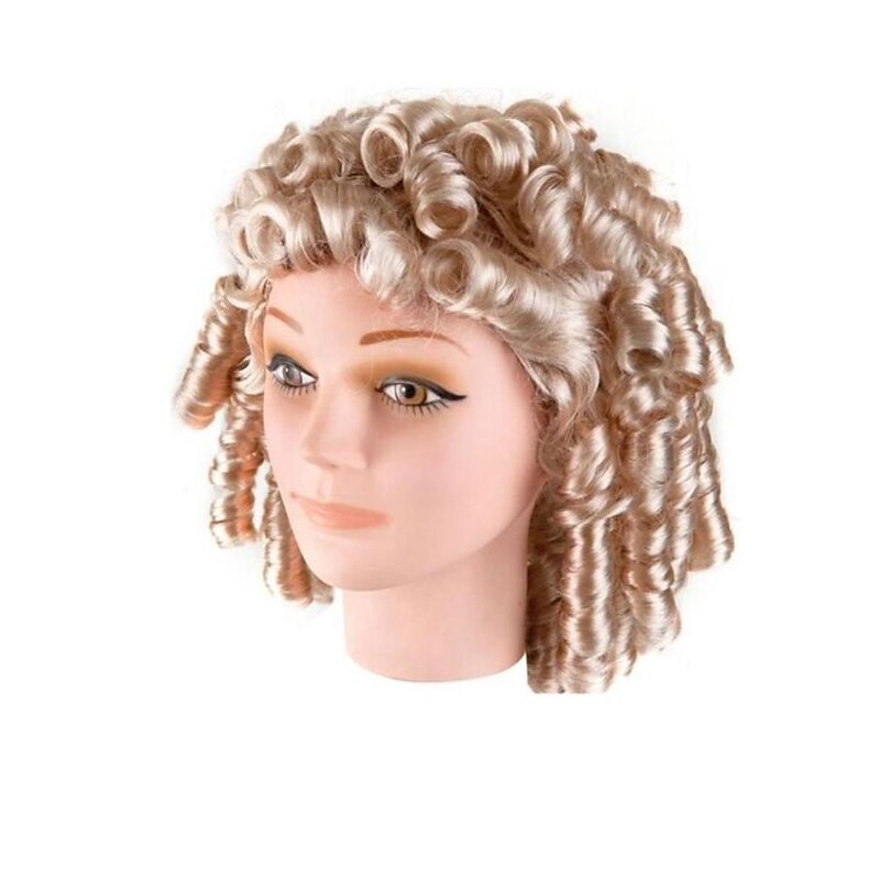 Adult Shirely Temple Wig Cosplay Party Wigs Halloween Wigs