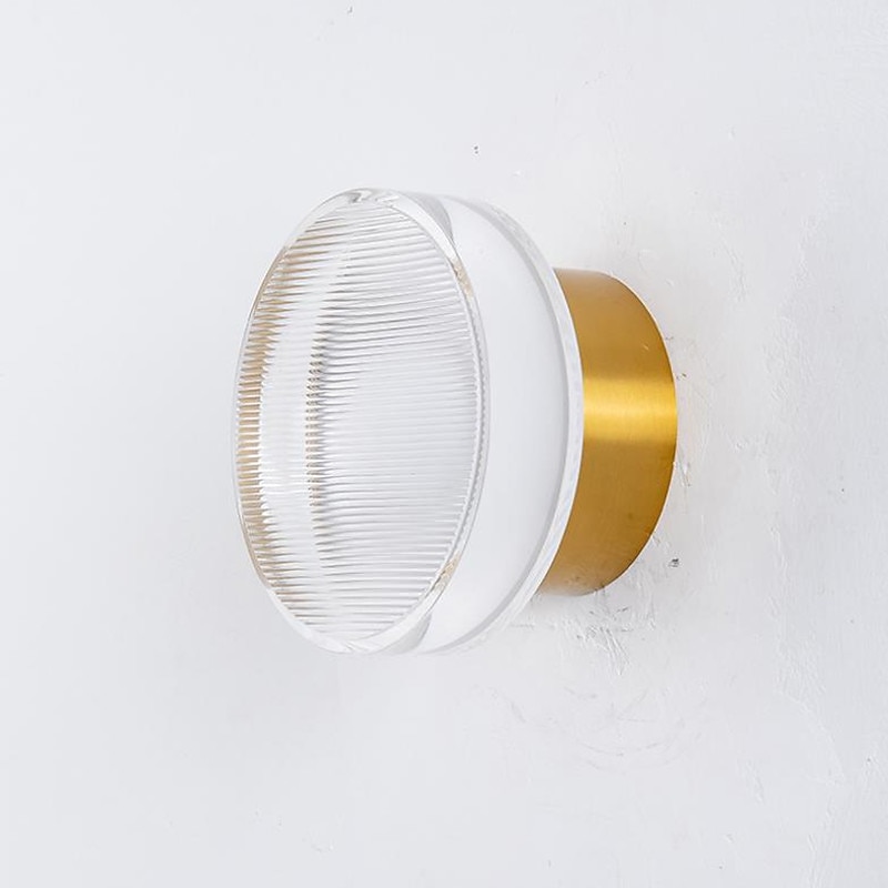 Modern Bedroom Bedside Staircase Corridor TV Background Wall Light Designer Model Room Round Night Light3