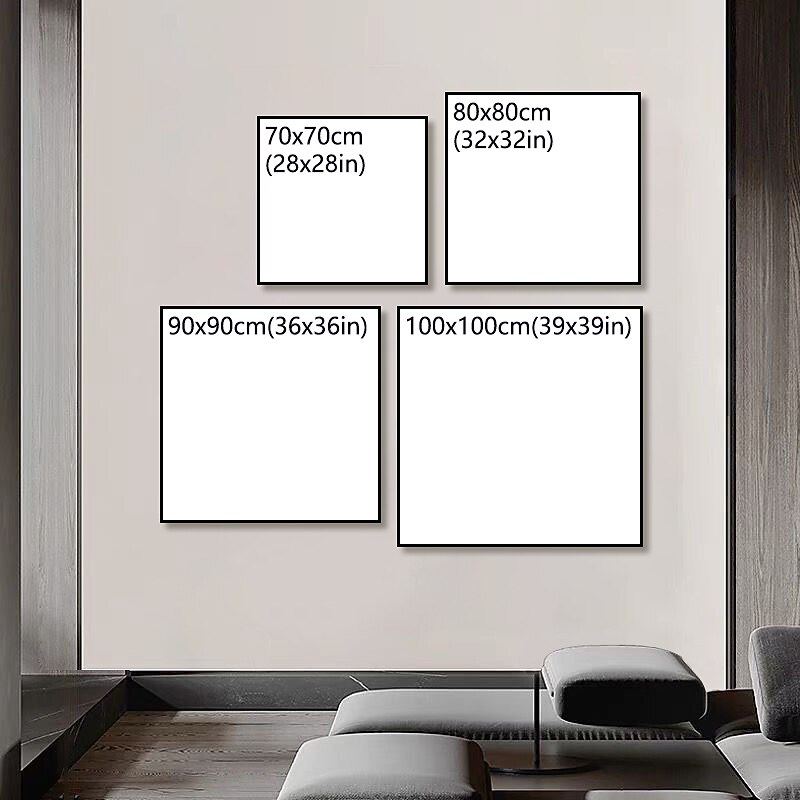 Handmade Oil Painting Canvas Wall Art Decoration Golden Abstract Paintings for Home Decor Rolled Frameless Unstretched Painting3