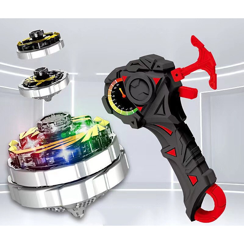 Gyro Toys Exploding Spinning Alloy Light Emitting Combat Gyro Spinning Ejection Versus Launch2