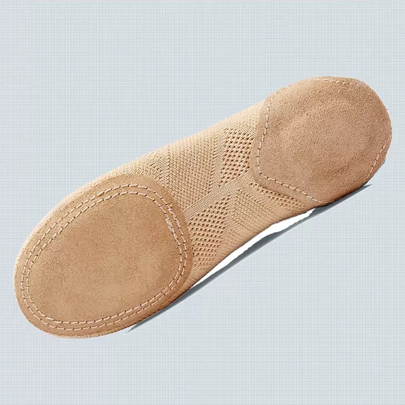 Women's Breathable Knit Jazz Dance Shoes – Lightweight Soft Sole Slip-On Dance Sneakers for Practice & Performance4