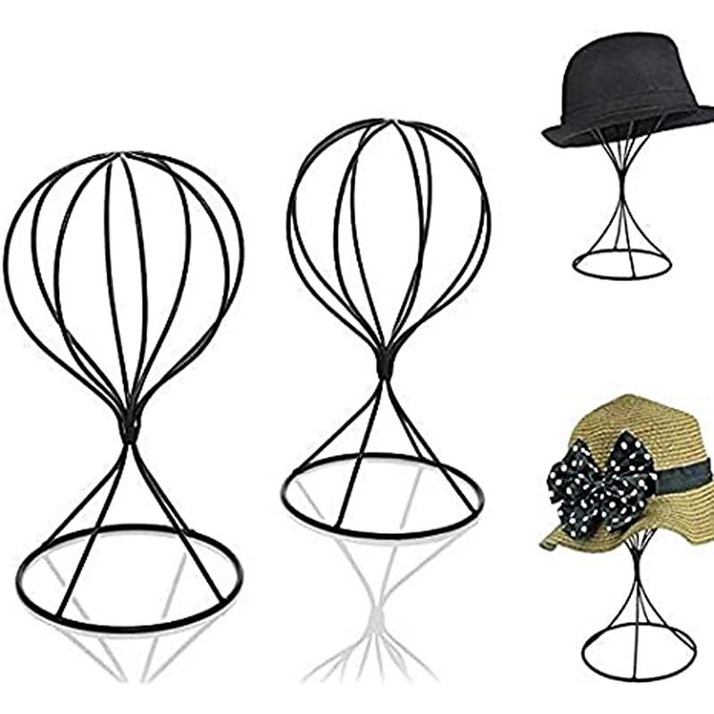 Metal Hat Support Iron Art Simple Hat Holder Creative Hat Stand Adult Children Hat Display Stand