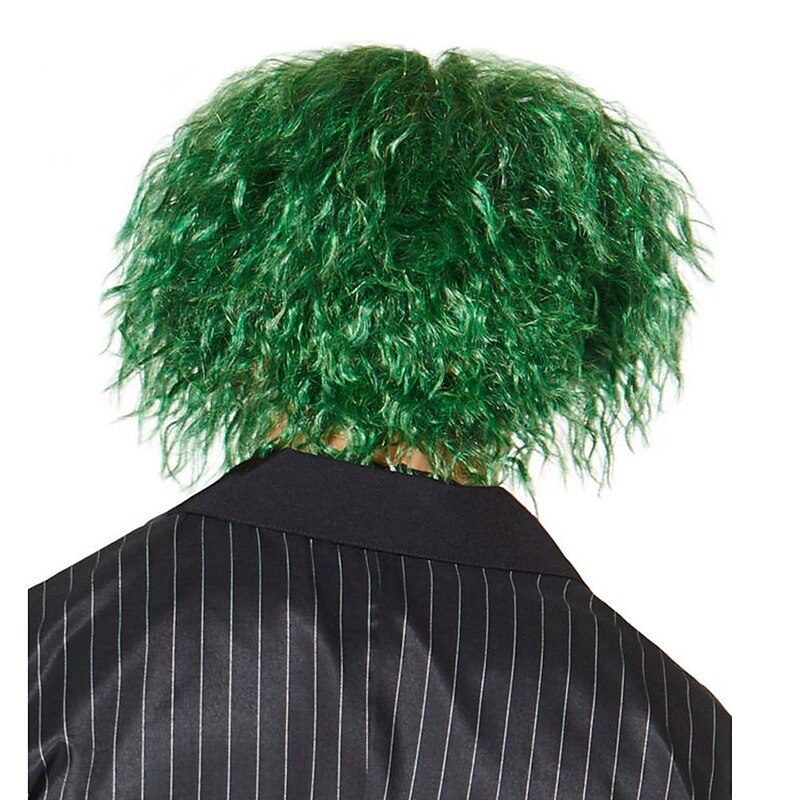Sinister Green Wig  Cosplay Party Wigs St.Patrick's Day Wigs Halloween Wigs2
