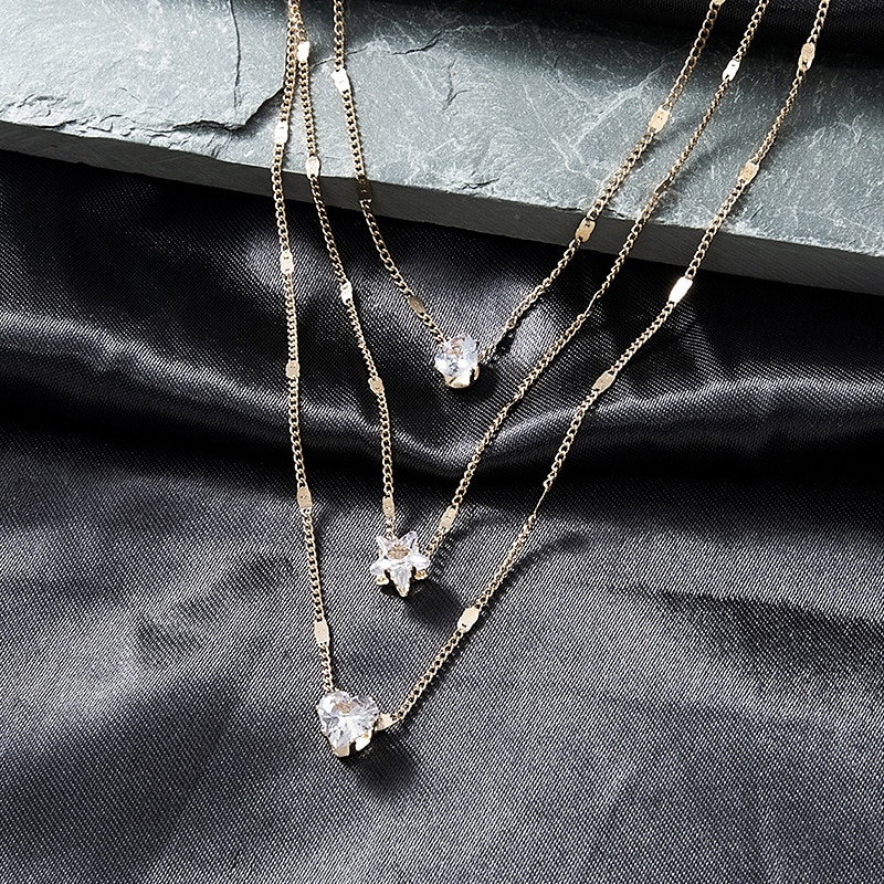 Women's necklace Vintage Outdoor Heart Necklaces4