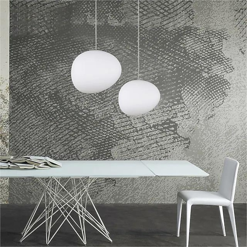Pendant Lighting 1 Light Globe Pendant Lamp, Modern Adjustable Kitchen Hanging Ceiling Light3
