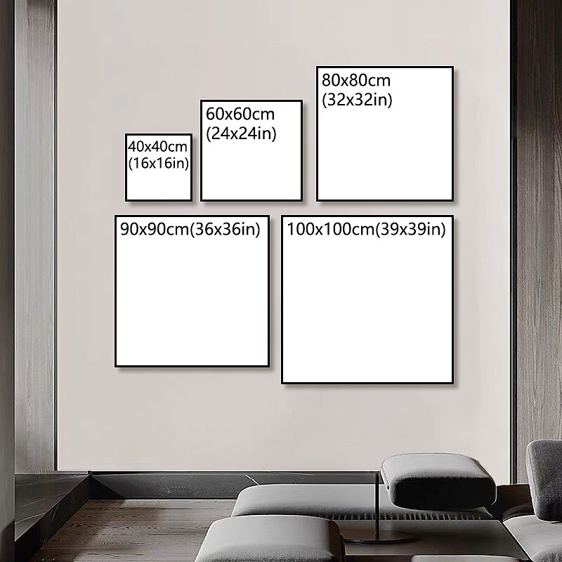 Oil Painting Handmade Hand Painted Wall Art Mintura Modern Abstract Face Home Decoration Decor Rolled Canvas No Frame Unstretched3