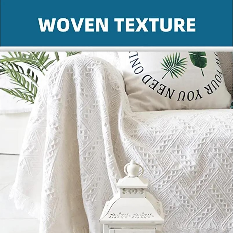 Sofa Cover Sofa Blanket Solid Color Couch Cover Couch Protector Sofa Throw Cover Washable for Armchair/Loveseat/3 Seater/4 Seater/L Shape SofaClassic Embossed Polyester / Cotton Blend Slipcovers4