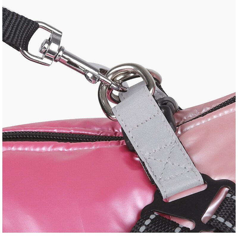 Dog Cat Coat Jacket Vest Fashion Leisure Winter Reflective Waterproof Warm Breathable Soft Outdoor Casual Daily Walking Dog Clothing for Bichon Frise Pomeranian Baby Pet Papillon Small3