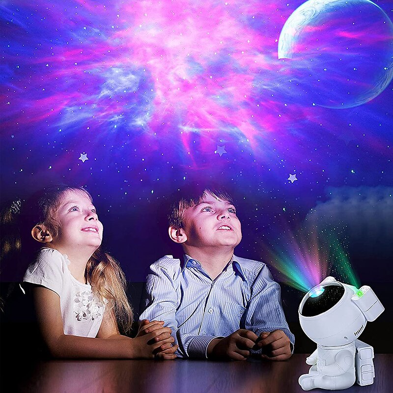 Star Projector Astronaut Lamp Galaxy Night Light Starry Nebula Astro Projector with Remote Projection Space Lamp for Gaming Room Kid Adults Bedroom4