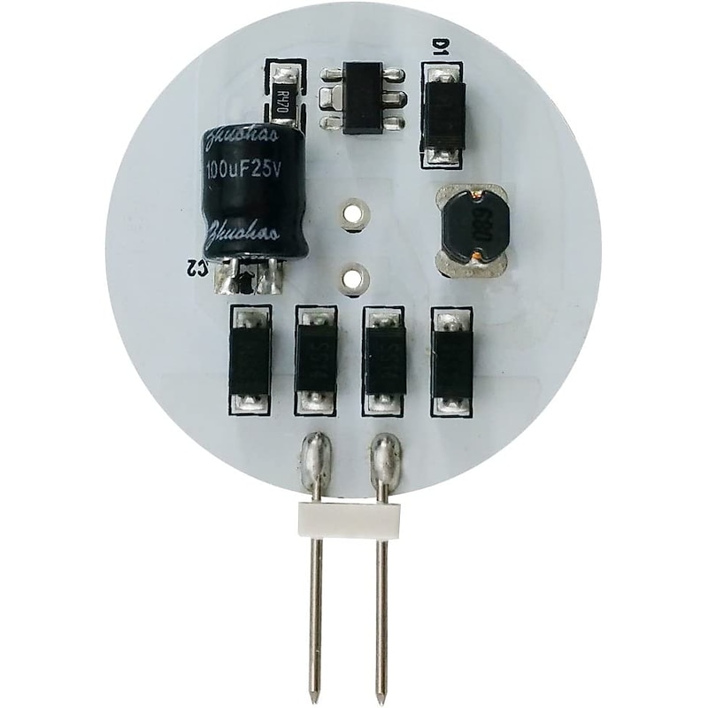 SidePin LED G4 350 Lumens 3 Watt (30W Equal) 180 Degree Beam Angle NOT Dimmable AC-DC 12 Volt JC G4 Bipin Base LED Disc Halogen Replacement Bulb4