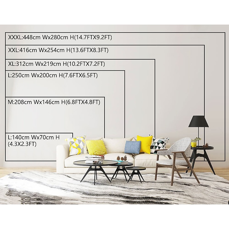 Mural Wallpaper Wall Sticker Covering Print Peel and Stick Removable Tropical Palm Leaf Canvas Home Décor2