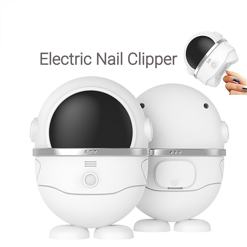 Electric Automatic Nail Clipper Robot, Smart Nail Trimmer & File, Safe Anti-Splash Manicure Tool