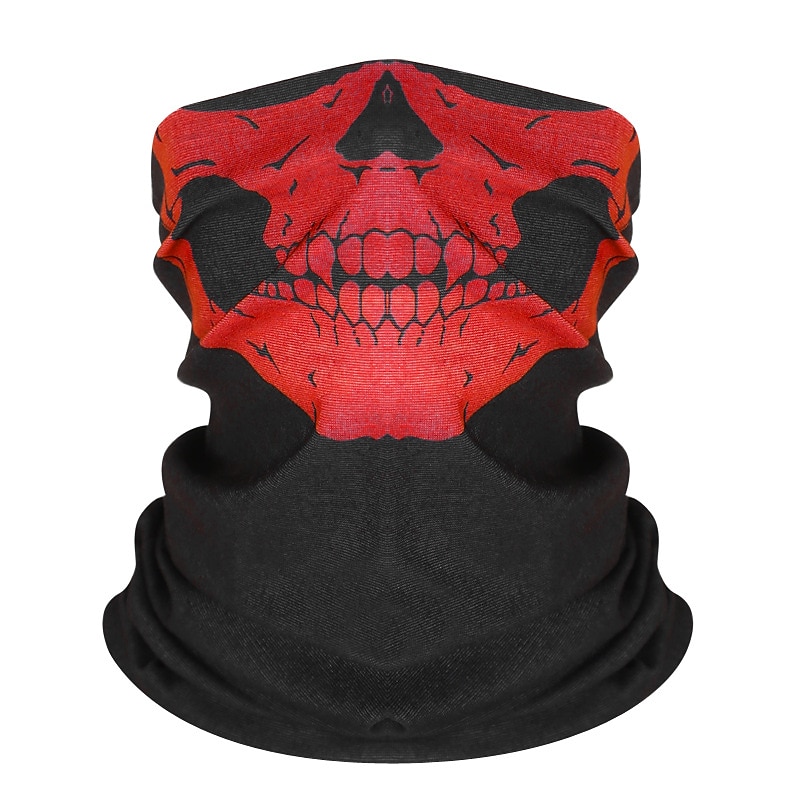 Halloween multi-function magic headscarf riding mask to keep warm around the bosom halloween props skull variety face towel4