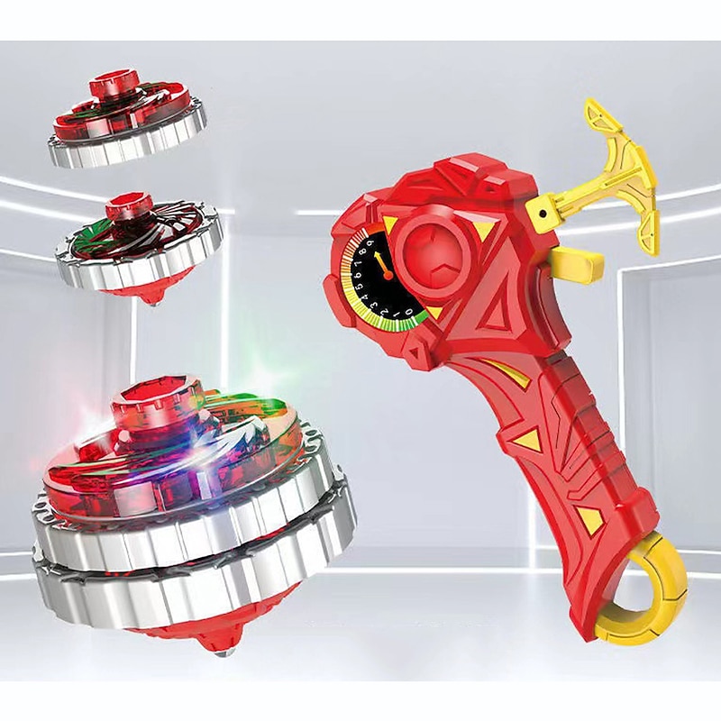 Gyro Toys Exploding Spinning Alloy Light Emitting Combat Gyro Spinning Ejection Versus Launch3