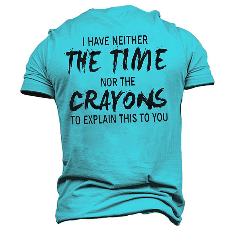 Men's Rude Offensive Unisex Letter Graphic Prints T shirt Short Sleeve T shirt 3D Print Crew Neck Shirt Vintage Sports Designer Outdoor Street Daily Yellow Blue Purple Summer Clothing Apparel S M L4