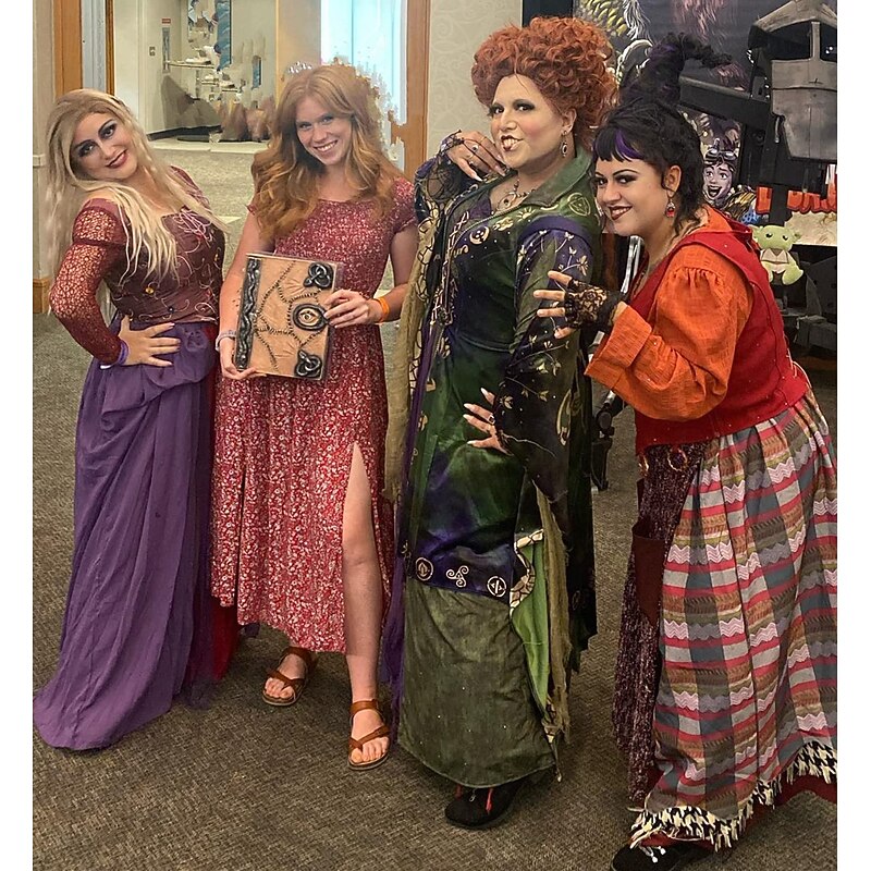 Hocus Pocus Winifred Sanderson Wig Bundle by Queen of the Castle Witch Wigs Queen Wigs Cosplay Party Wigs Halloween Wigs4