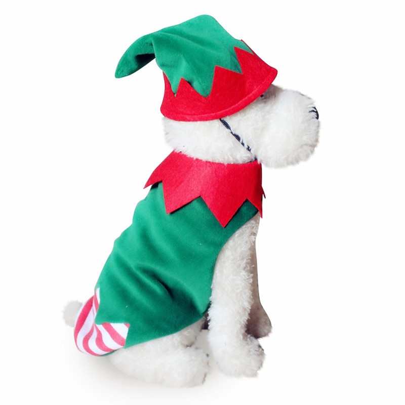 Pet Costume Christmas Old Man Dog Clothes Festival Pet Clothes Pumpkin Transformation Costume Wizard Costume2