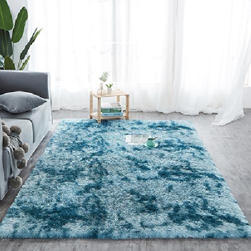 Tie-dye Printing Area Rug Carpet Velvet Carpet PV Living Room Study Bedside Bedroom Carpet2