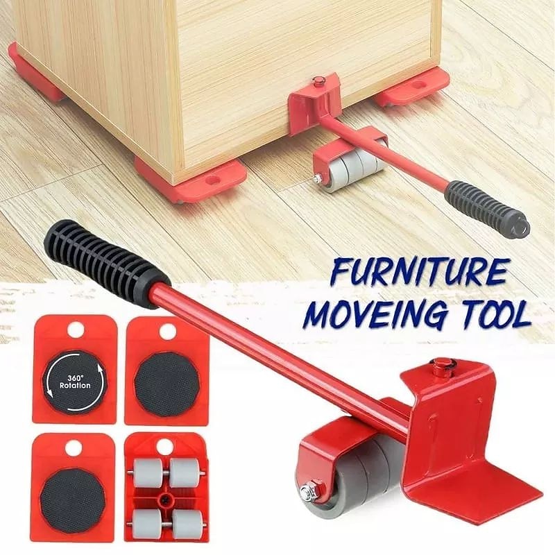 Furniture Lift Mover Tool Set - Furniture Movers with Wheels Heavy Furniture Moving Sliders Appliance Rollers Heavy Duty Furniture Lifter and Sliders Kit - Furniture Movers Sliders Appliance Movers2