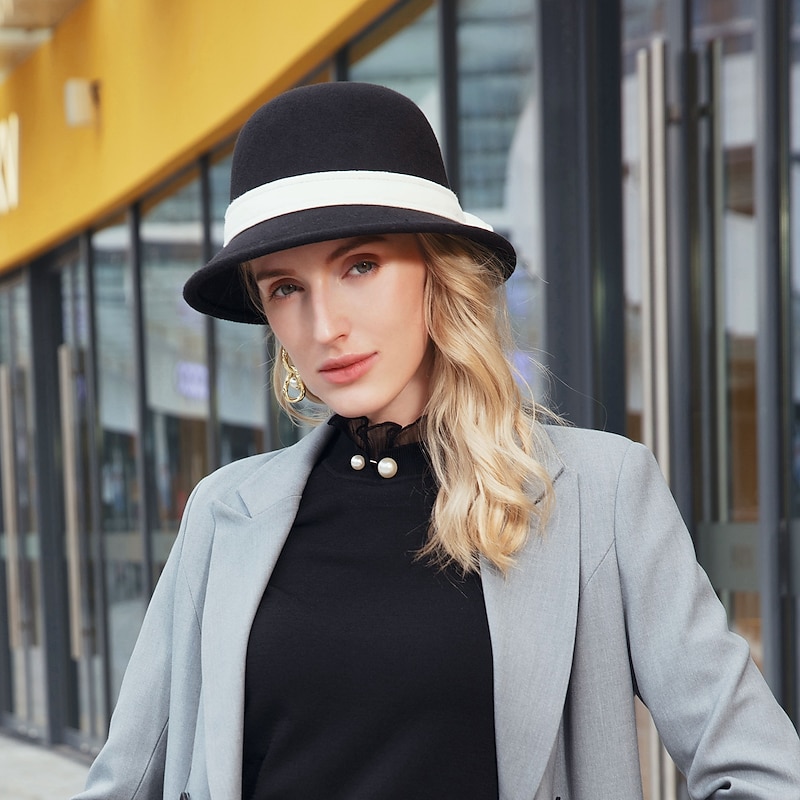 Elegant Beach Polyester Hats with Bowknot / Trim 1PC Casual / Holiday Headpiece2