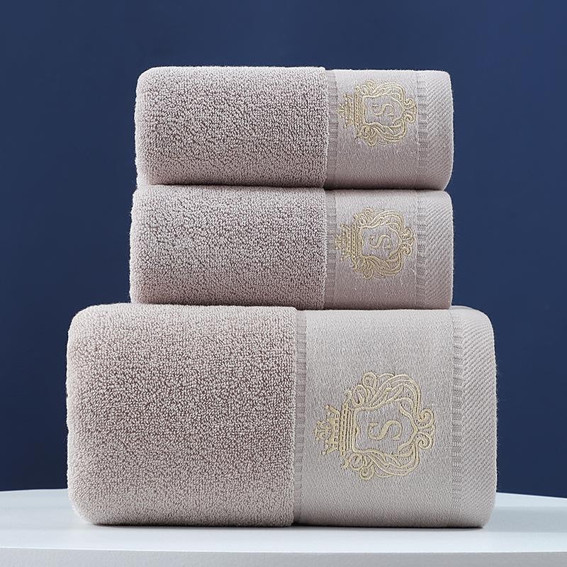 Thickened Bath Towels Set of 3,100% Turkish Cotton Ultra Soft Bath Sheets, Highly Absorbent Large Bath Towel for Bathroom, Premium Quality Shower Towel, 1PC Bath Towel&1PC Hand Towel&1PC Washcloth4