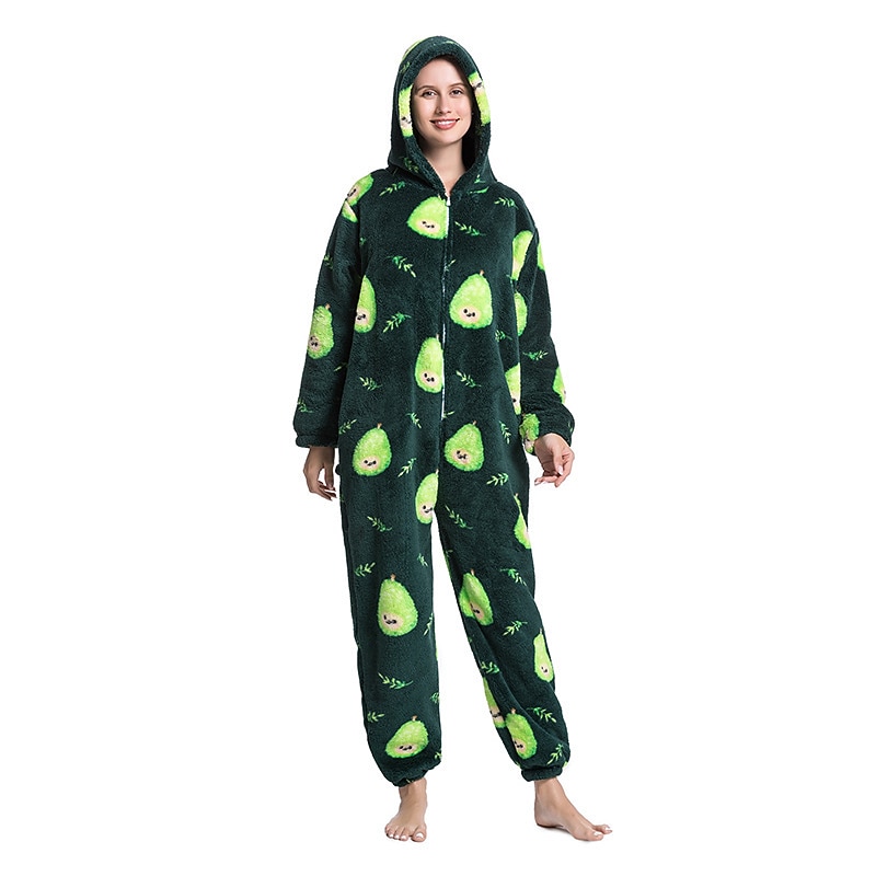 Adults' Character Nightwear Onesie Costume Panda Dinosaur Onesie Pajamas Kigurumi Pajamas For Men and Women Carnival Cartoon2