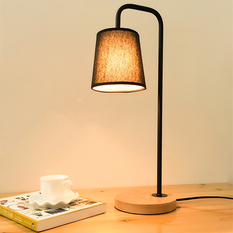 Reading Light Bedside lamps Eye Protection Ambient Lamps Modern Contemporary / Nordic Style for Bedroom Study Room Office Metal AC100-240V Black3