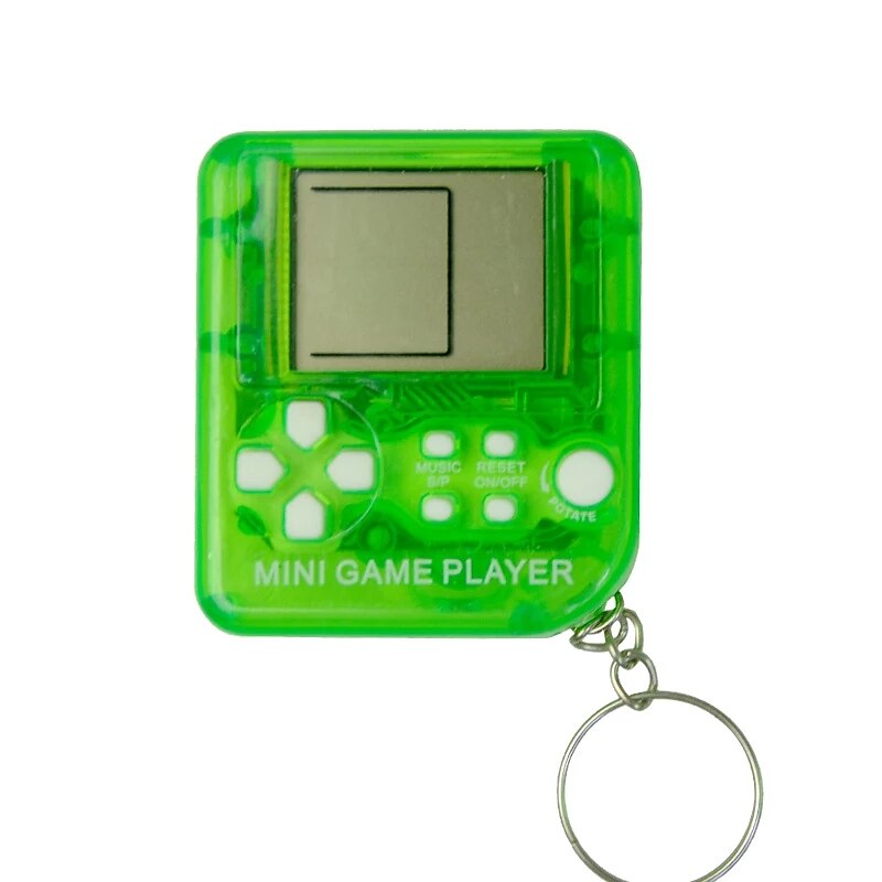 Handheld Retro Game Console  Pocket Mini Classic Game Machine Children's Handheld Retro Nostalgic Game Console with Keychain Hamster Video Game 26 Games Gift4