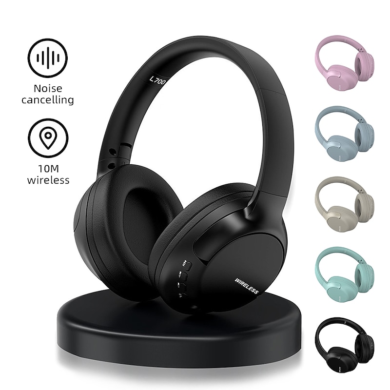 L700 Over-ear Headphone Over Ear Bluetooth 5.1 Noise cancellation Stereo Surround sound for Apple Samsung Huawei Xiaomi MI  Everyday Use Mobile Phone