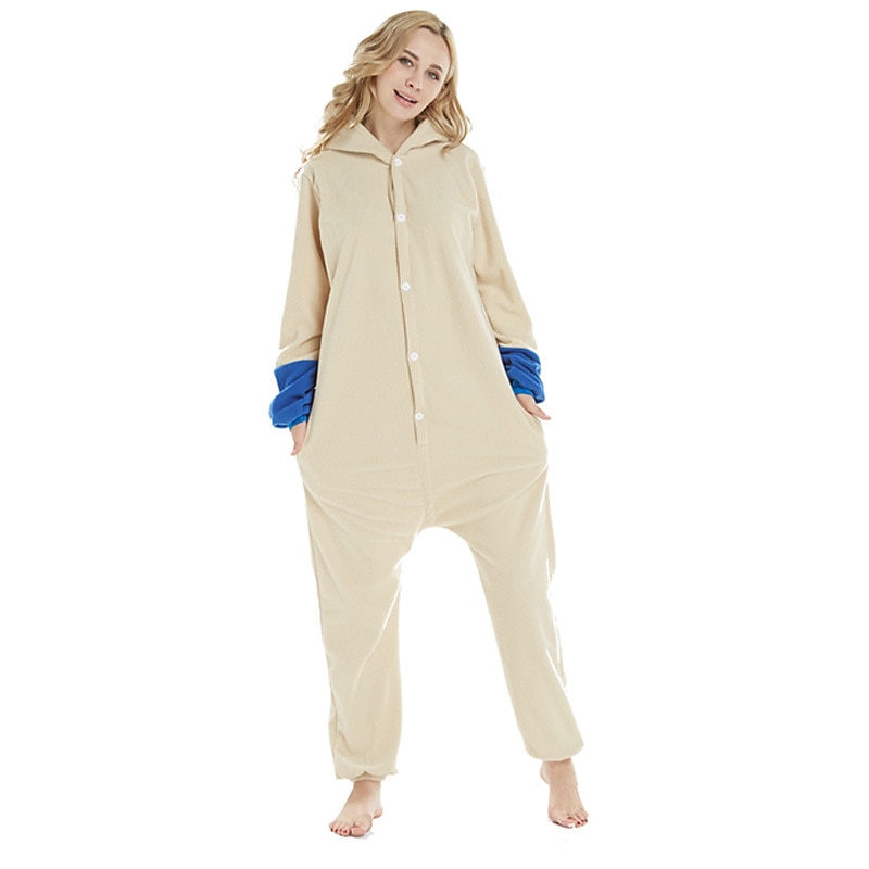 Adults' Character Group Costume Nightwear Onesie Costume Carnival Costume Shark Rabbit Bunny Snorlax Onesie Pajamas Kigurumi Pajamas Funny Costume For Men and Women Carnival Cartoon4