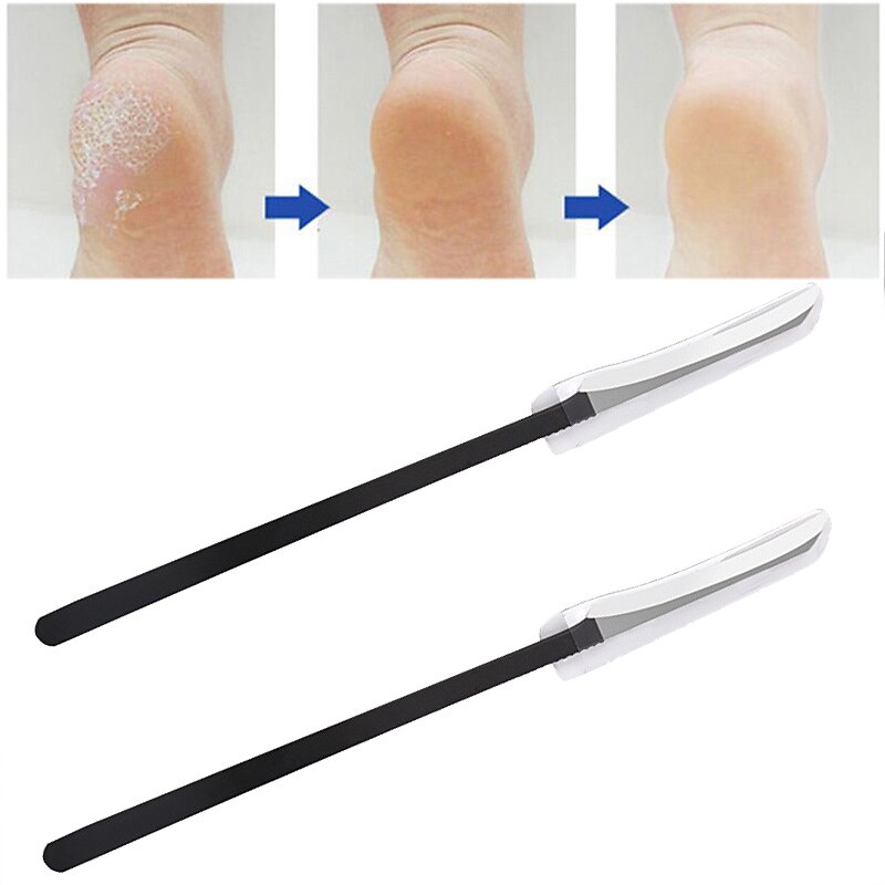 1pcs Stainless Steel Pedicure Knife Manicure Foot Care Callus Corn Dead Skin Remover Scraper Feet Pedicure Tools Nail Cuticle2