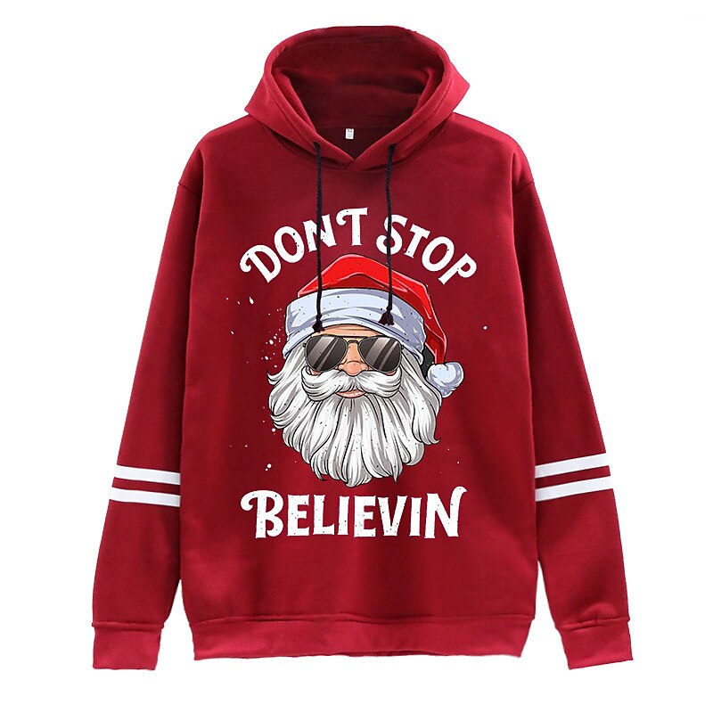 Christmas Denji Hoodie Anime Cartoon Anime Graphic For Couple's Men's Women's Adults' Hot Stamping Casual Daily4