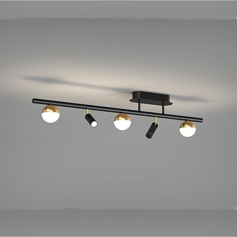 Minimal Dining Room No Main Light Living Room Background Wall Cloakroom Cross-Border Spotlight Study Office Long Strip Spotlight4