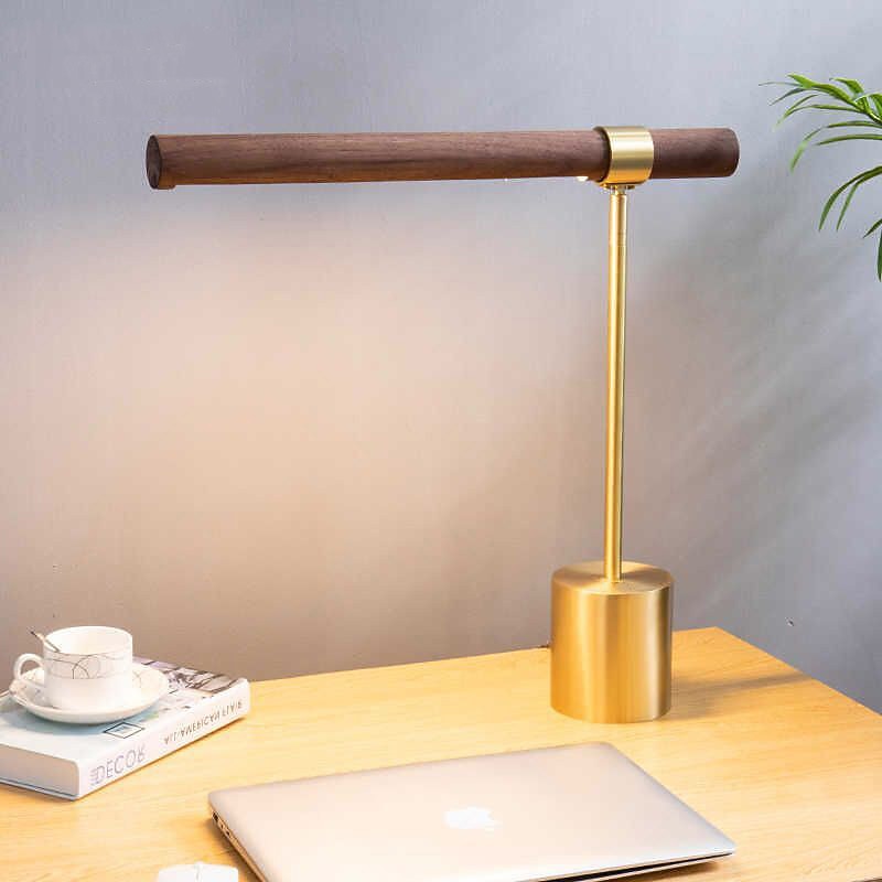 Table Lamp  Reading Light  Bedside lamps Swing Arm Modern Contemporary / Nordic Style For Living Room / Indoor Metal 90-110V Wood