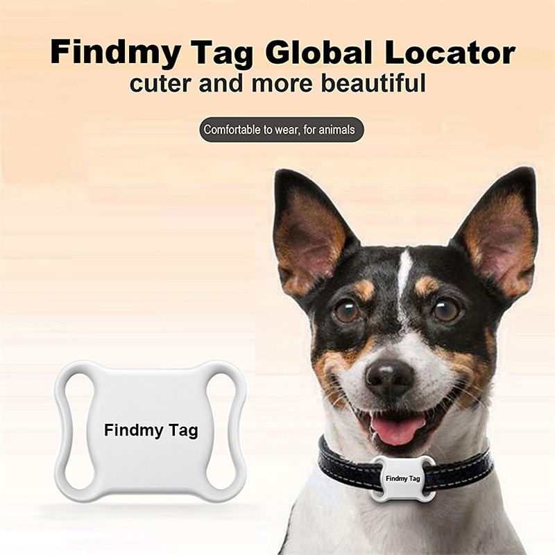 New Mini GPS Tracking Locator, Small Portable Bluetooth Intelligent Anti-Lost Device for Luggages/Kid/Pet/Cat/Dog, Dog Paw Design Waterproof Bluetooth Alarms Device2