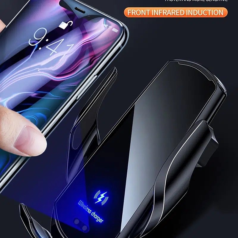 Q3 Car Wireless Charging Phone Holder - Intelligent Induction, Automatic Sensor Opening & Closing, Magnetic Charging3