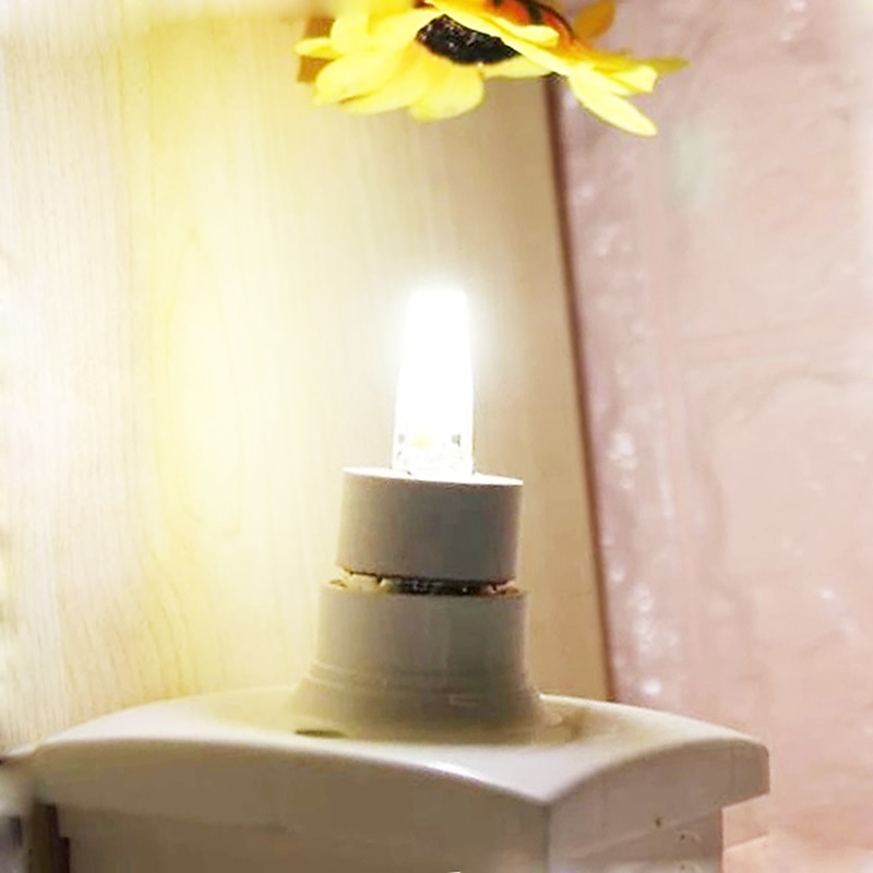 LED Bi-pin Lights 10pcs GY6.35 5W LED Candle Lights LED Corn Lights 500 lm  COB Beads  Warm White White AC/DC 12V Crystal Chandelier Light Source Energy Saving And Environment-Friendly Bulb3