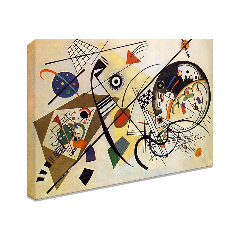 Handmade Oil Painting Canvas Wall Art Decoration Kandinsky Style Abstract for Home Decor Rolled Frameless Unstretched Painting4