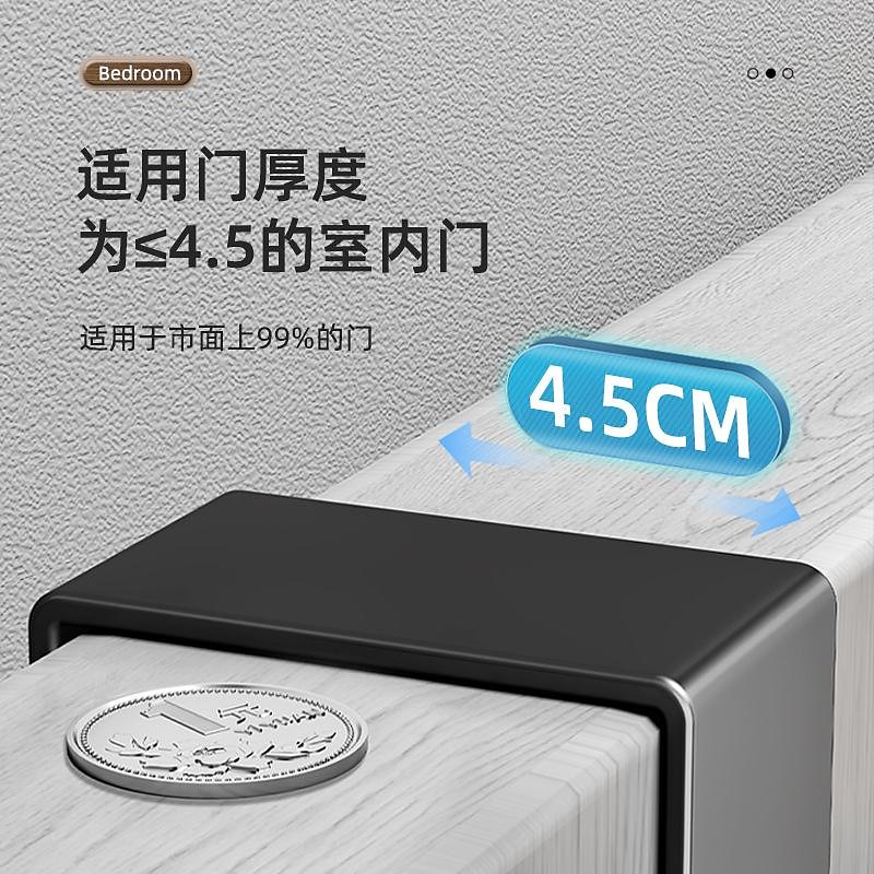 hook behind the door punch-free wall hanger gun ash door hanger wall hanger strong non-marking clothes hat hook2