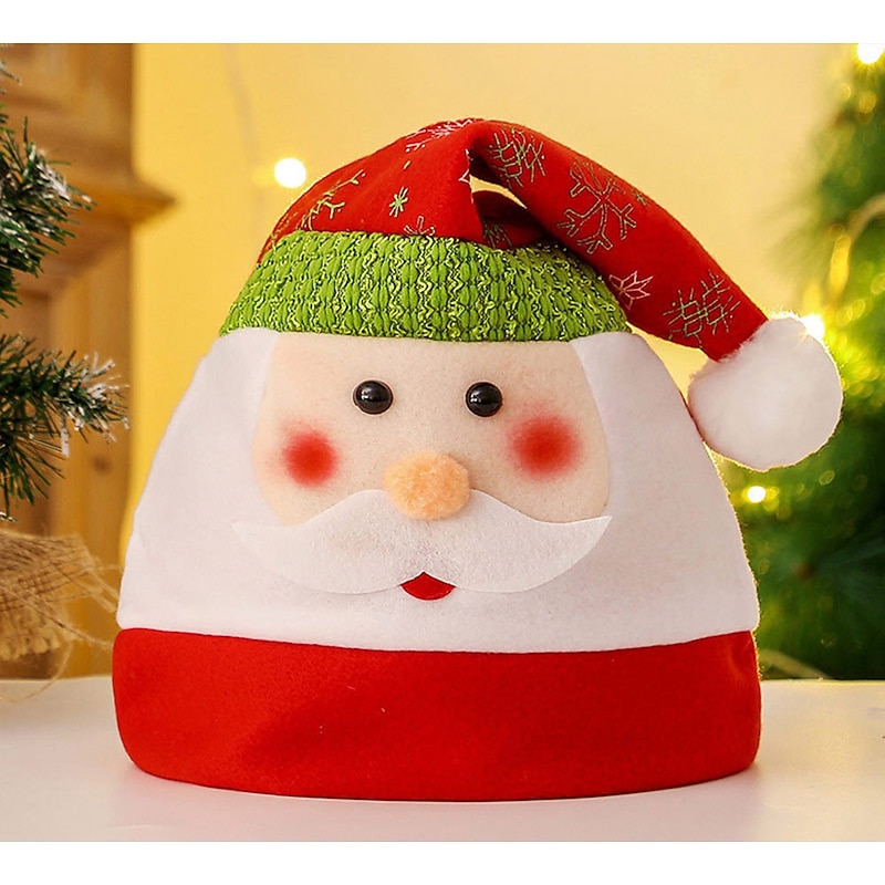 Santa Claus Hat Christmas Hat Unisex Cute Christmas Masquerade Christmas Eve Hat4