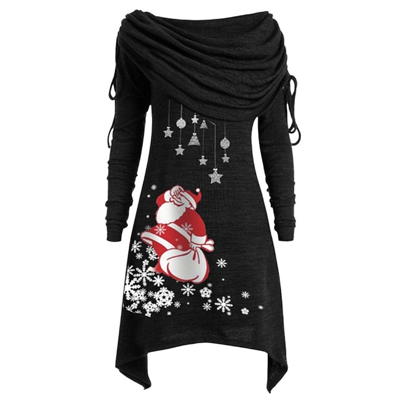 Reindeer Dress Fancy Christmas Dress Women's Christmas Dailywear Adults Christmas Carnival Masquerade Christmas Eve Christmas Party Dress2