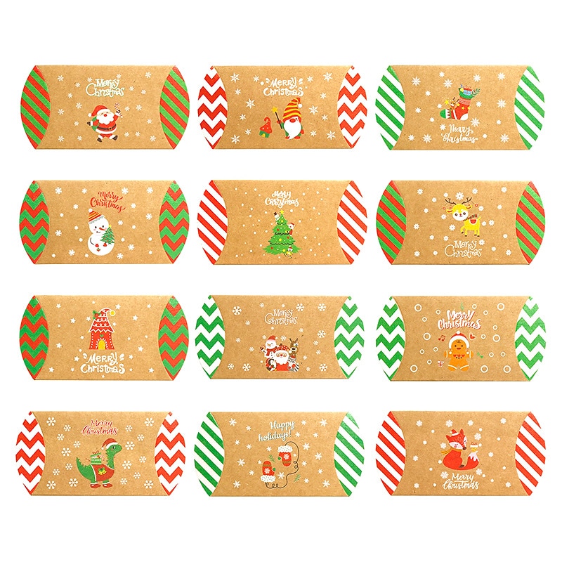 24pcs DIY Christmas Advent Calendar 2025 Gift Treat Bags, 24 Days Christmas Countdown Calendar Empty Advent Christmas Favor Candy Bags for Kids Adults Christmas Decorations4