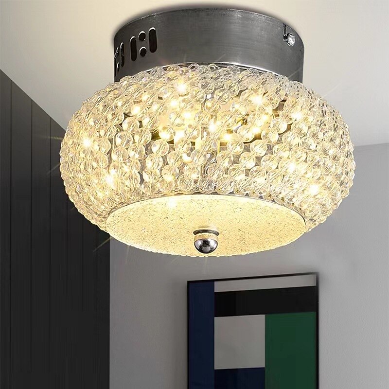 18cm Unique Design Ceiling Lights Stainless Steel Electroplated Modern 220-240V3
