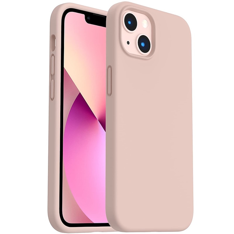 Phone Case For iPhone 16 15 14 Pro Max Plus 13 12 11 Pro Max Mini Liquid Silicone Case Shockproof Solid Color Silicone 19