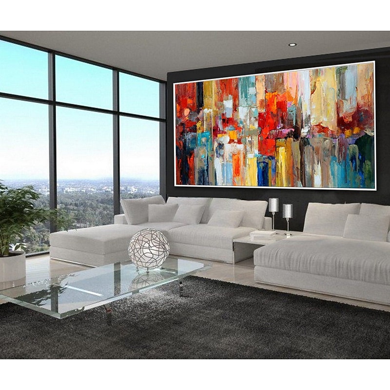 Handmade Oil Painting Canvas Wall Art Decoration Modern Abstract for Home Decor Rolled Frameless Unstretched Painting4