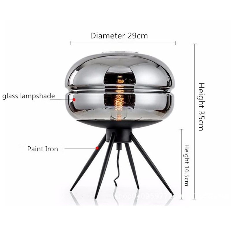 Table Lamp Postmodern Creative Bedside Lamp Model Room Hotel Bedroom Study Soft Decoration Nordic Art Glass Table Lamp2